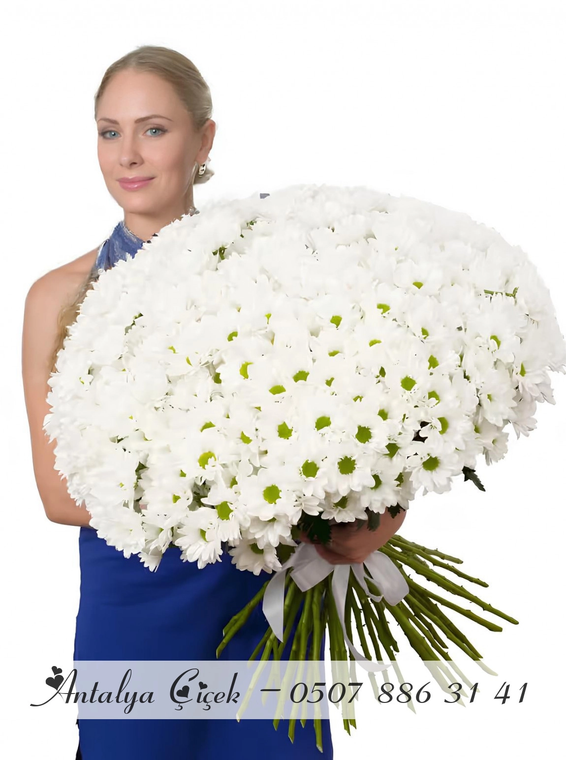 51 Adet Papatya Buketi