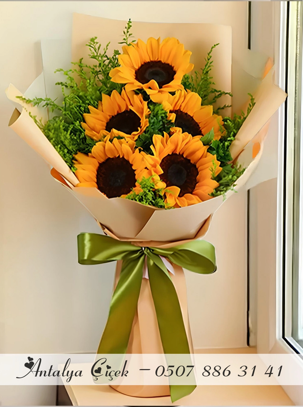 Ayçiçekleri Buketleri