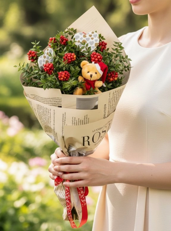 Ayıcıklı Kokina Buketi