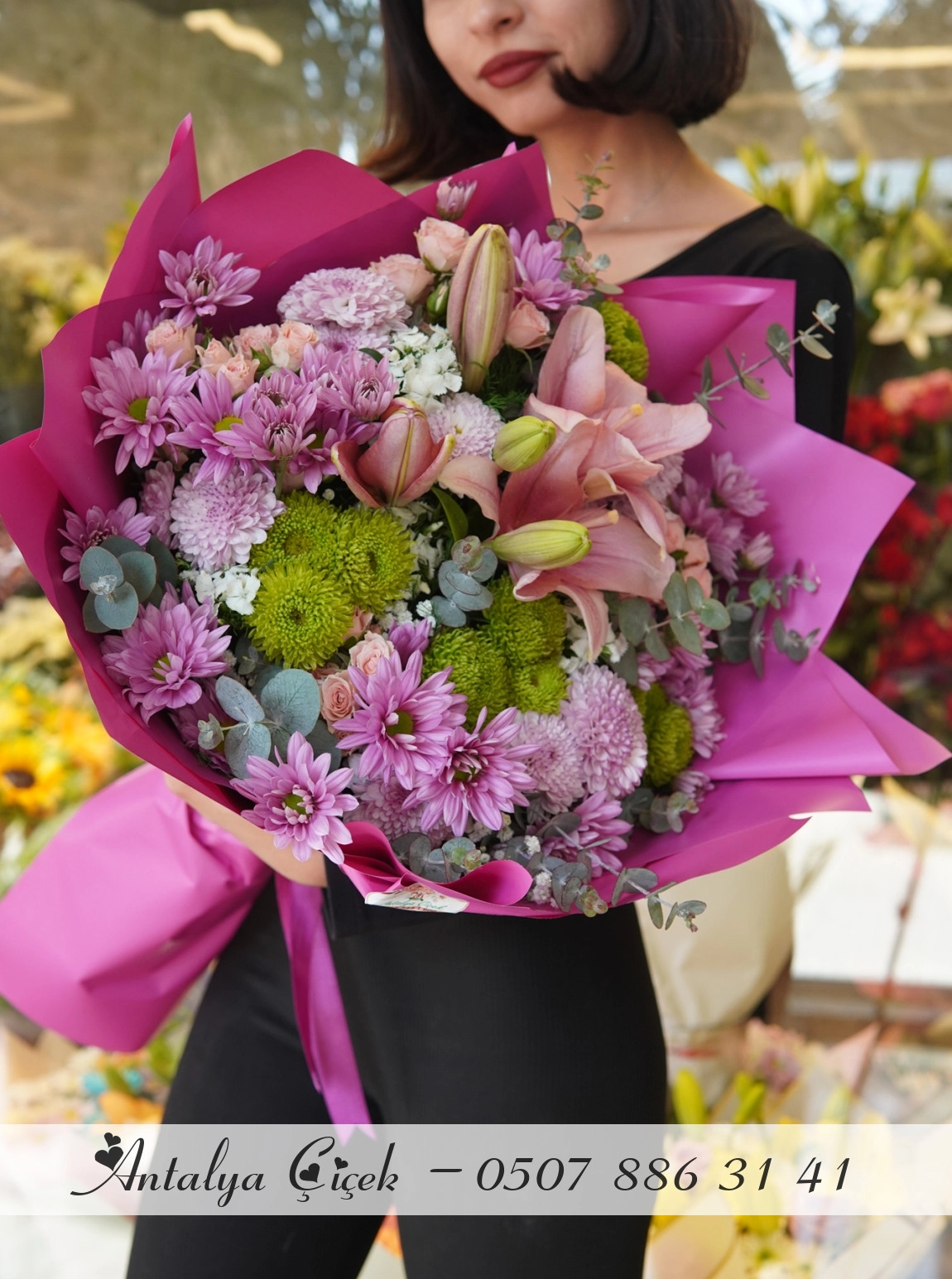 Karma Çiçek Buketi